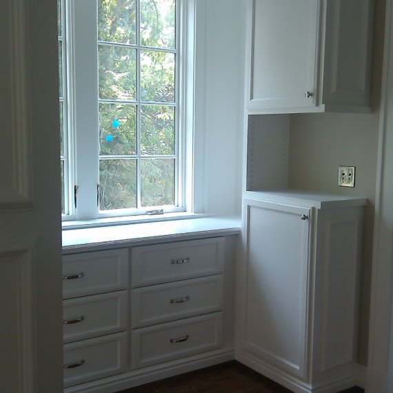 Raised Panel Drawers Belle Meade Bedroom to Master Dressing Room Conversion - The Closet Company
